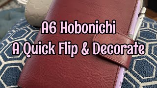 Hobonichi A6  How I Set It Up  Decorating With A New Kit [upl. by Mandler]