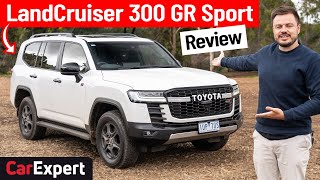 2022 Toyota LandCruiser GR Sport inc 0100 Detailed 300 Series review [upl. by Slohcin1]