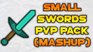 Minecraft PvP Texture Pack  Small Swords Mashup 64x64 Cr1tzPvP Edit  PvP Resource Pack 18 17 [upl. by Auhsaj802]