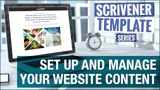 Organize And Manage Your Website Content in Scrivener  A Scrivener Tutorial And Template [upl. by Ahsiekit]