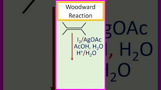 Hydroxylation of alkene by Woodward reaction to form cis diol chemistry [upl. by Dori148]