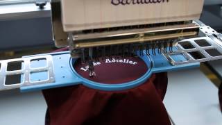 ESATITUDE MENTON  Broderie industrielle [upl. by Akeimat]