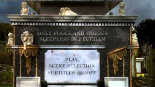 Only Fools amp Horses Sleepless In Peckham UK DVD Menu [upl. by Aonehc]