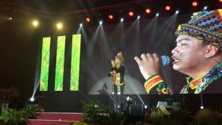 Piombolutan Auh Kosiliu Piupusan by Fanzi Ruji  Performance during Unduk Ngadau State Level 2016 [upl. by Siekram408]