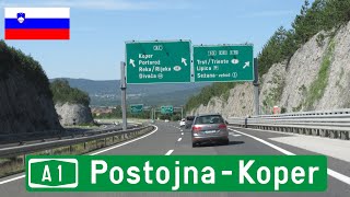 Slovenia A1 Postojna  Koper [upl. by Juliane]