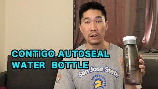 Contigo Autoseal Water Bottle  Product Review [upl. by Brietta732]