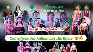 Poumai Naga Cultural Show Traditional Attire Meets Epic Performances  35th Vedaoyu Niih 2024 [upl. by Corrie]