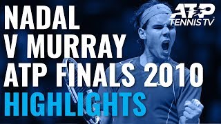 Extended Highlights Nadal vs Murray Classic  ATP Finals 2010 SemiFinal [upl. by Catharine]