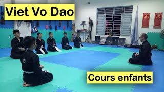 VIET VO DAO DÉMONSTRATION COMBAT  ENFANTS [upl. by Swiercz]