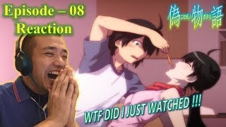 ICONIC TOOTHBRUSH SCENE   Nisemonogatari 偽物語 Episode 8 REACTION [upl. by Novah560]