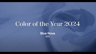 Color of the Year and Color Trends 2024  Blue Nova 825  Benjamin Moore [upl. by Arihsan]