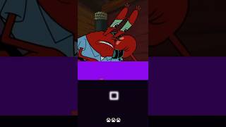 Mr Krabs Regret 😔😥😭  Bouncing Square spongebob [upl. by Neelie653]