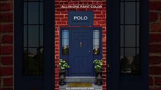 What color should you paint your front door if you have a red brick house [upl. by Harahs]