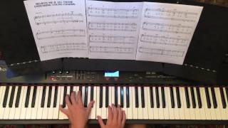 Believe Me If All Those Endearing Young Charms  Irish Favorites  Easy Piano [upl. by Zzabahs]