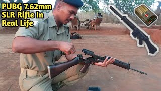 PUBG 762mm SLR Rifle In Real Life Indian Army Opening amp Closing [upl. by Weissman]