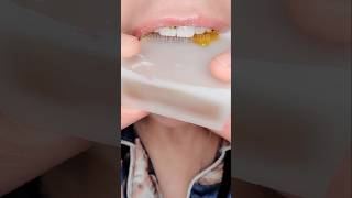 asmr Satisfying Eating Honey Jelly asmr honey satisfyingvideo [upl. by Boj]