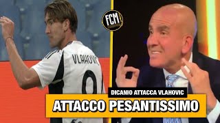 DiCanio contro lesultanza polemica di Dusan Vlahovic  Analisi FcmNewsSport [upl. by Atinor]