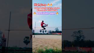 High jump Biharpolice🔥 tuntunyadavbhojpurisong nalandasainiktrainingcenter viralvideo shorts [upl. by Icaj]