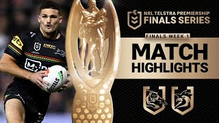 NRL 2024  Panthers v Roosters  Match Highlights [upl. by Rosenstein]