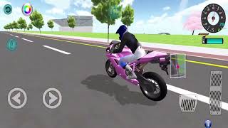 💹Live🔴New Power Suv Mercedes bullet Train vs motor bike Gas station 3D Driving Class Simulation [upl. by Augie]