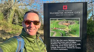 I visited Silchester Roman City  I also fell over  historyfacts history wall englishheritage [upl. by Oilenroc]