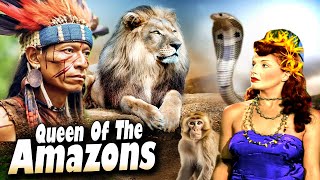 Queen of the Amazons I Adventure Action Movie I Patricia Morison Movies I Cine classic show 2024 [upl. by Waldo]