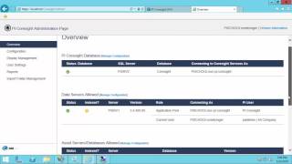 OSIsoft Create PI Coresight SQL DatabaseConfigure PI Coresight through the Admin Page v3004 [upl. by Aric]