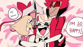 They woke up late  Hazbin Hotel Comic Dub [upl. by Azriel]