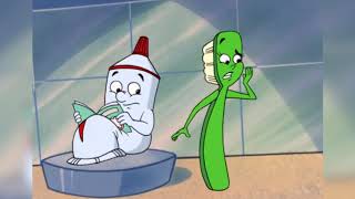 Toothbrush Family Full Episode Compilation 8  Puddle Jumper Childrens Animation [upl. by Windzer]