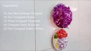 Try Out Healthy Red Cabbage Recipe for Weight Loss [upl. by Elfrieda845]