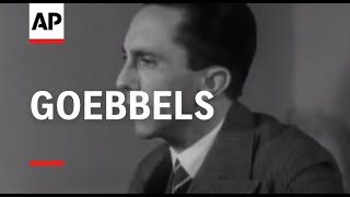 GOEBBELS  SOUND [upl. by Teyut]