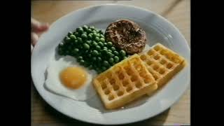 Birdseye Potato Waffles Make a Meal of It Advert  Vintage adverts UK adverts 90s adverts [upl. by Elohcin]