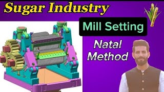 Sugar Mill Setting Calculation  Natal Method  Australian Method  Sugar Industry Mill Setting [upl. by Ardis305]