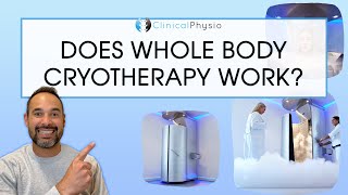 Does Whole Body Cryotherapy Actually Work  Expert Physio Reviews the Evidence [upl. by Arondel]