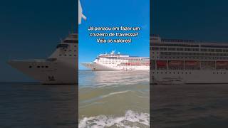 Cruzeiro de travessia vale a pena Veja valores msc mscarmonia travessia navio cruzeiro viagem [upl. by Obelia]