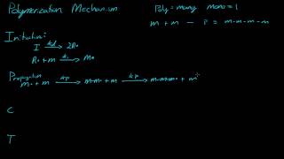 Polymerization Mechanism  Personal Use [upl. by Rahcir]