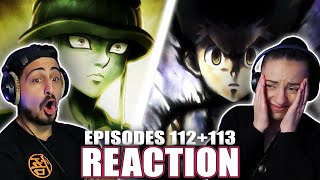 OUR FAVOURITE EPISODES SO FAR 🔥 Hunter x Hunter Episodes 112113 REACTION [upl. by Quincey159]