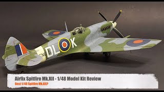 Airfix Spitfire XII Review  Best 148 Spitfire XII Kit [upl. by Irved316]