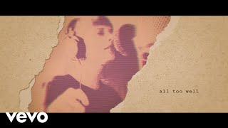 All Too Well 10 Minute Version Taylors Version From The Vault Lyric Video [upl. by Ohcamac293]