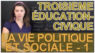 La vie politique et sociale  Partie 1  Education Civique  3e  Les Bons Profs [upl. by Pincince]