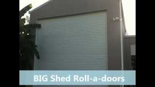 Blue Board Cladded Sheds Queensland [upl. by Tolmach]