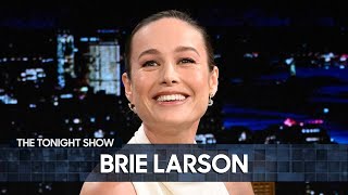 Brie Larson Talks Lessons in Chemistry The Marvels and Her Soulmate Samuel L Jackson Extended [upl. by Murage94]