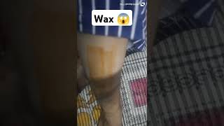 Leg wax for beginners🦵shortsviralshortstrending [upl. by Ferullo]