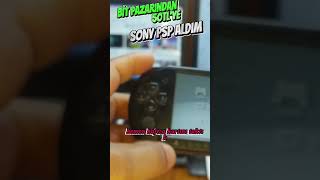 ★ Bit Pazarından 50TLye Sony PSP Aldım ★ sony psp ps2 ps1 shorts [upl. by Vi]