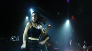 Krewella  Broken Record live  Sweatbox Tour The Independent SF [upl. by Toomin]