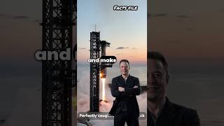 SpaceXs Rocket Lands on Launch Pad shorts facts elonmusk [upl. by Aicilyt]