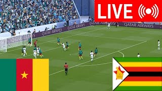 🔴EN DIRECT  Cameroun vs Zimbabwe  202425 Streaming en direct du match complet [upl. by Gerald377]