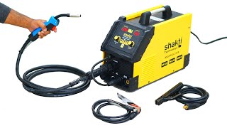 Unboxing and Test Shakti MIGMAGMMA GasGasless Welding Machine 3 In 1 Multi process [upl. by Uos]