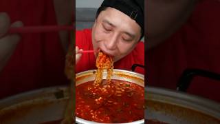 🔥 Spicy Noodles and Kimchi 🔥 ASMR MUKBANG [upl. by Inatirb]