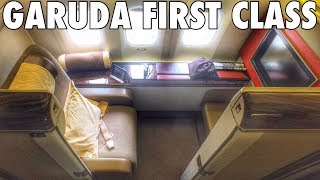 FIRST CLASS on GARUDA INDONESIA [upl. by Corissa]